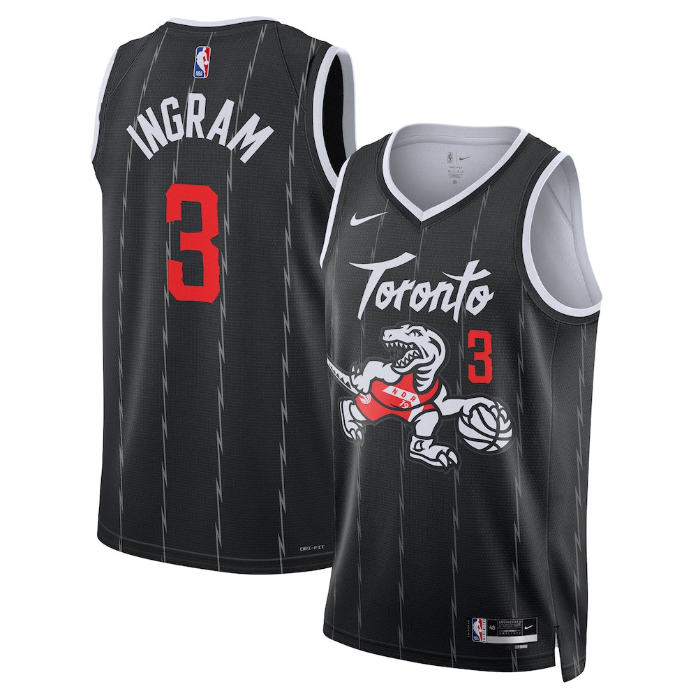 Toronto Raptors Brandon Ingram NBA jersey front view