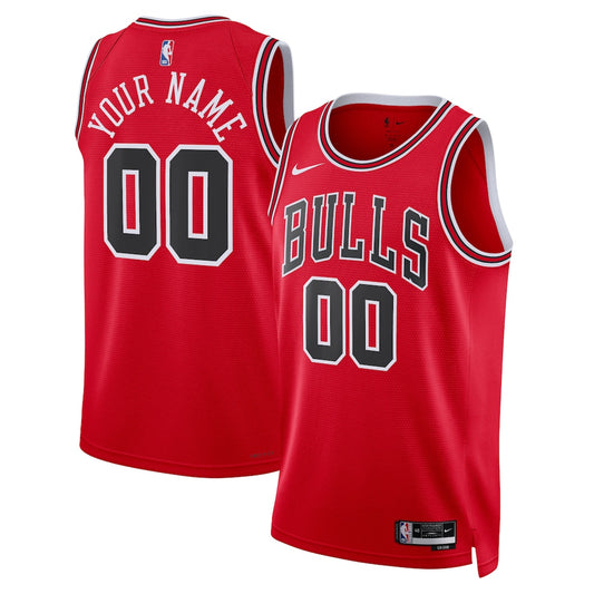 Chicago Bulls NBA jersey front view
