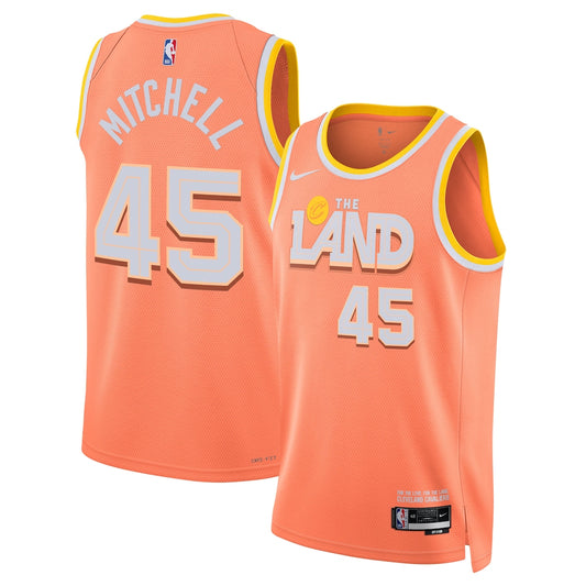 Cleveland Cavaliers Donovan NBA jersey front view