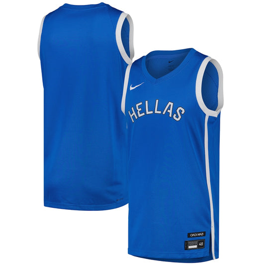 Greece Olympics Limited Road Jersey Unisex jersey front view