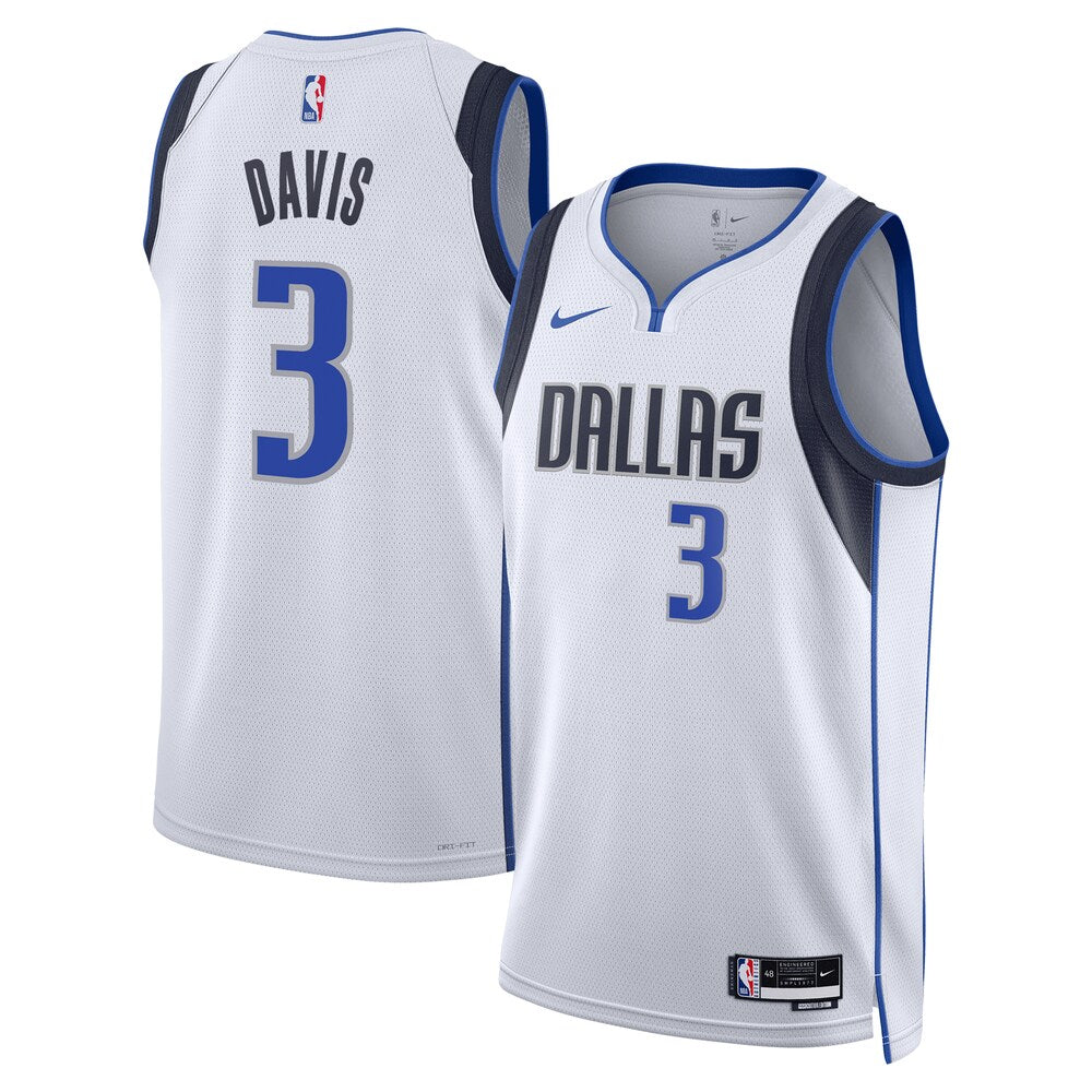 Dallas Mavericks Anthony Davis NBA jersey front view