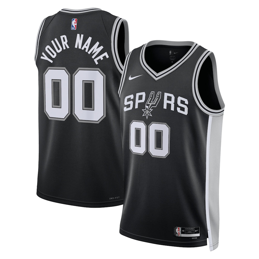 San Antonio Spurs NBA jersey front view