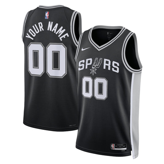 San Antonio Spurs NBA jersey front view