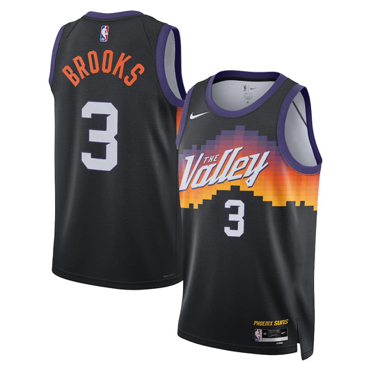 PHX 2025/26 City Edition Swingman Jersey - Black - Dillon Brooks - Unisex RTJ Basketball 79