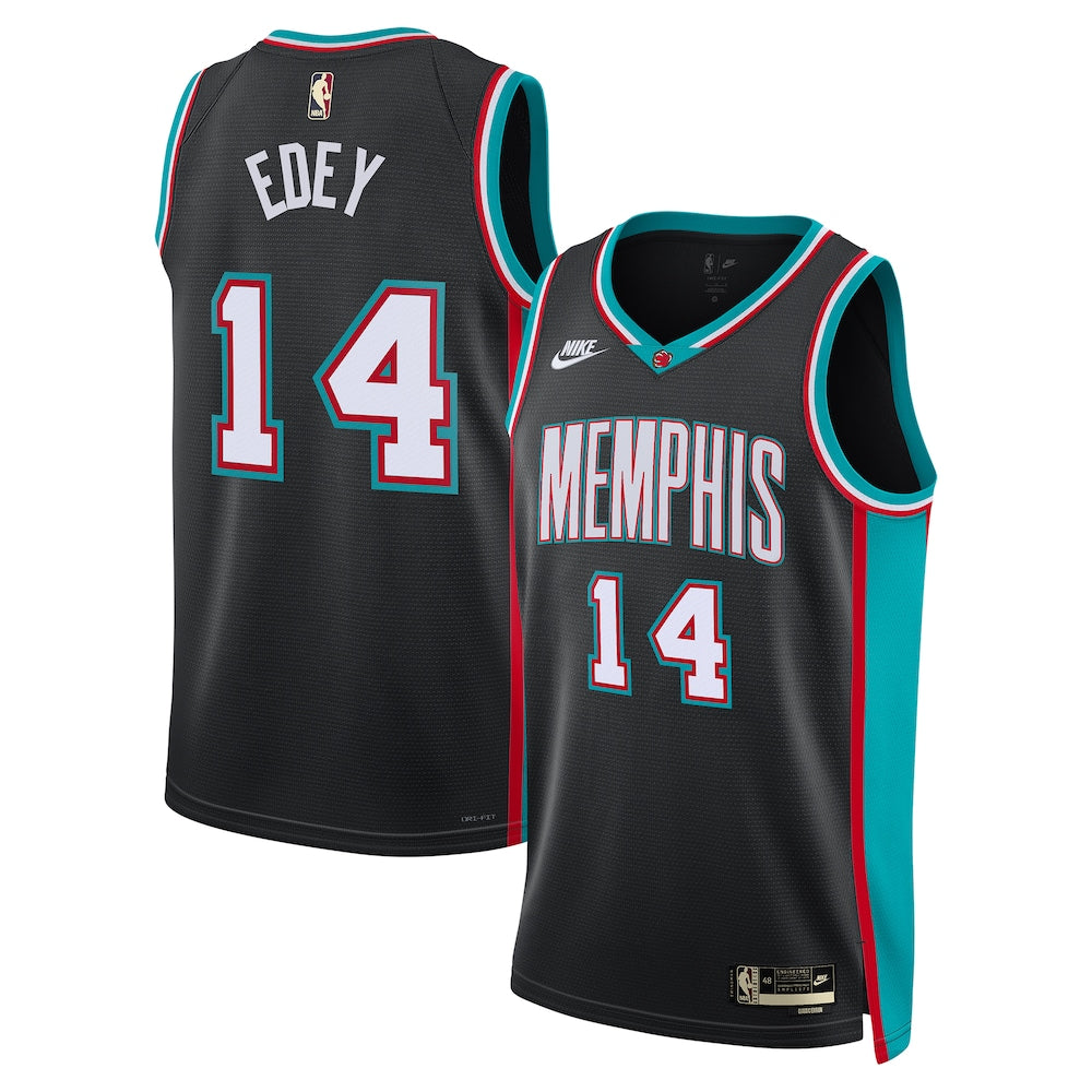 Memphis Grizzlies Zach Edey NBA jersey front view