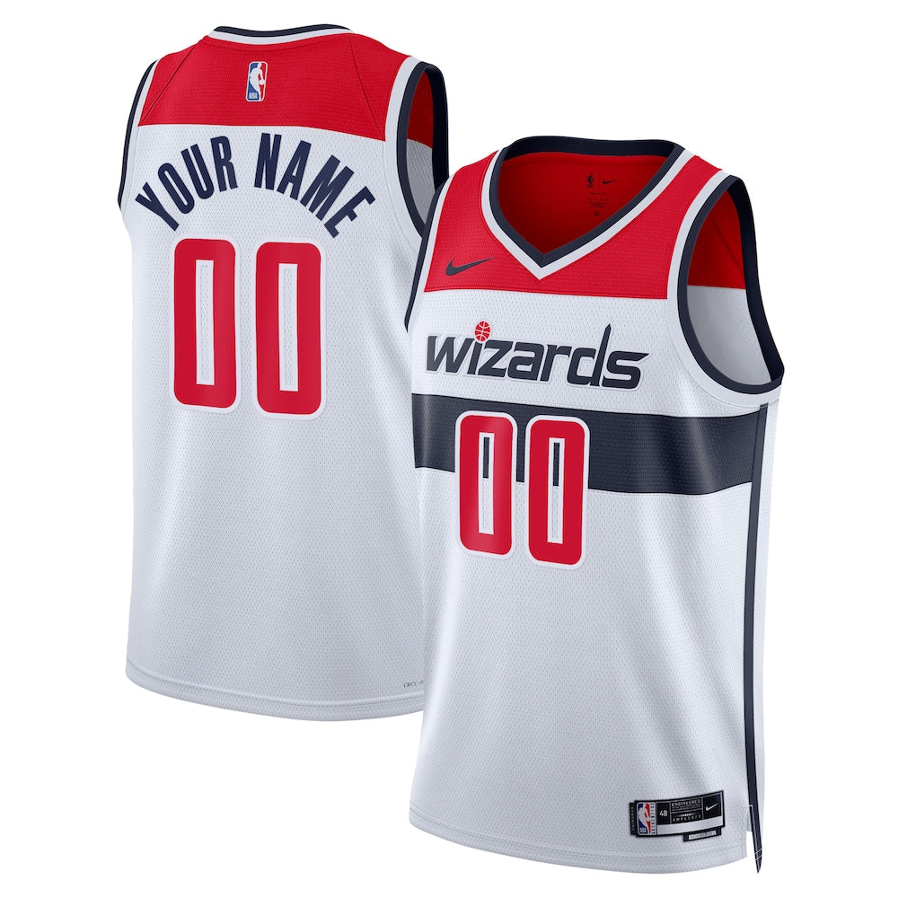 Washington Wizards NBA jersey front view