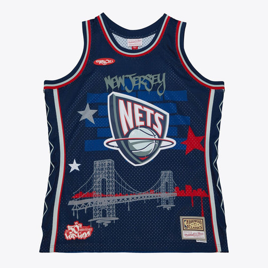 New Jersey Nets X Tats Cru Jersey jersey front view