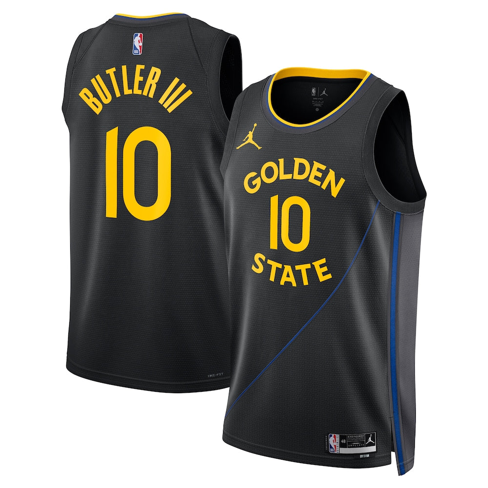 Golden State Warriors Jimmy Butler III NBA jersey front view