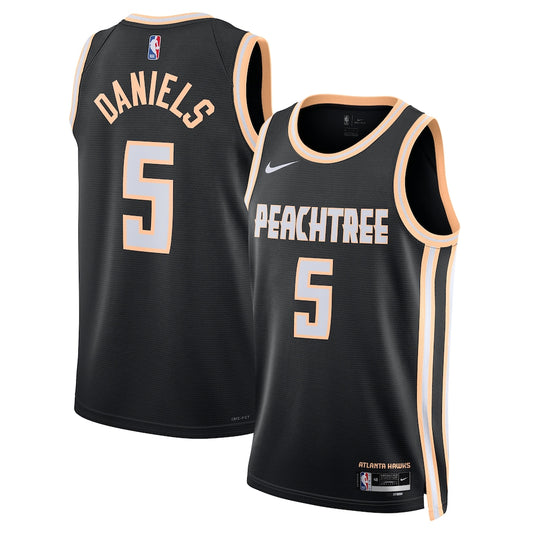 Atlanta Hawks Dyson Daniels NBA jersey front view