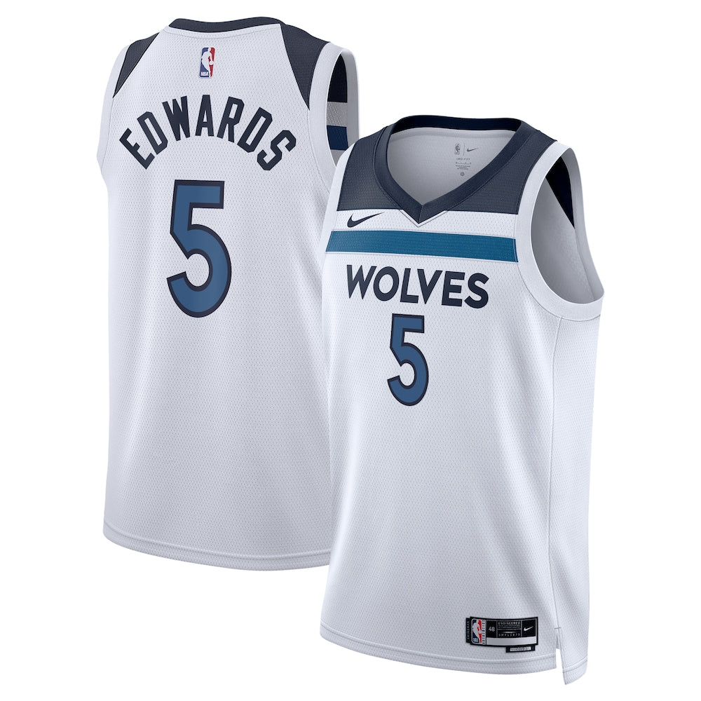 Minnesota Timberwolves Anthony Edwards NBA jersey front view