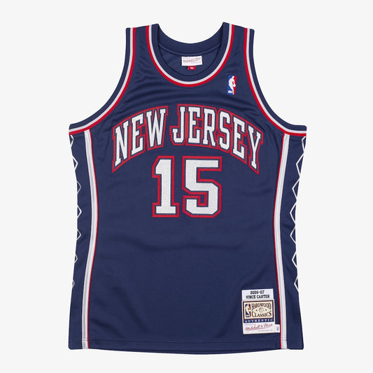 New Jersey Nets Jersey Vince Carter 2006 07 jersey front view