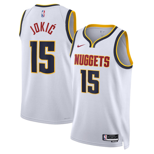 Denver Nuggets Nikola Joki NBA jersey front view
