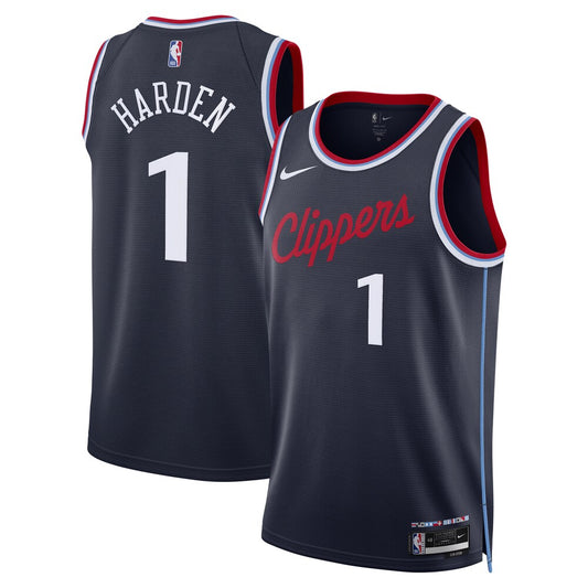 LAC Icon Edition Swingman Jersey - Black - James Harden - Unisex RTJ Basketball 281