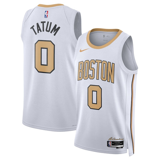 Boston Celtics Jayson Tatum NBA jersey front view