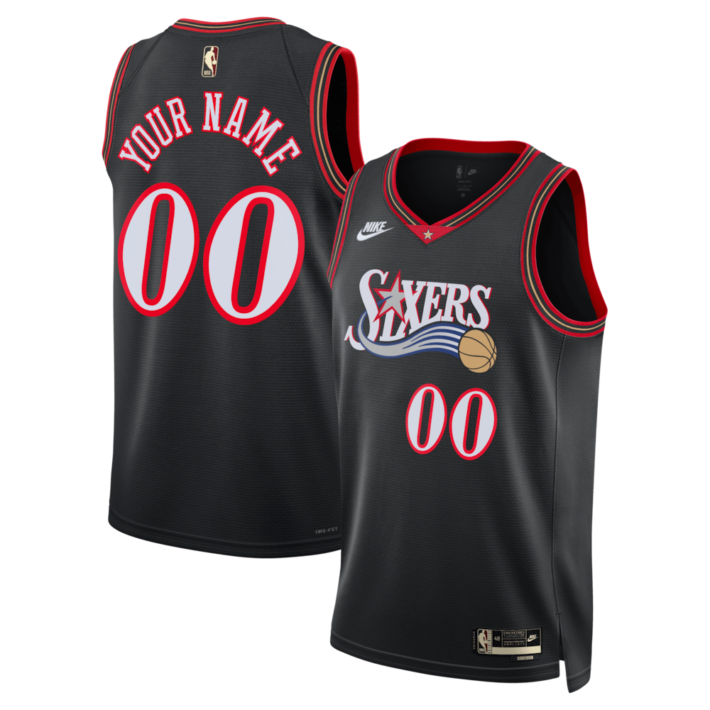 Philadelphia 76ers NBA jersey front view