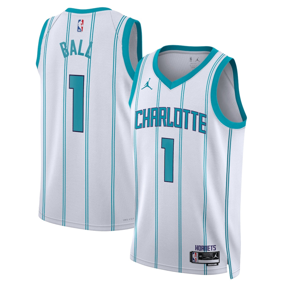 Charlotte Hornets Lamelo Ball NBA jersey front view