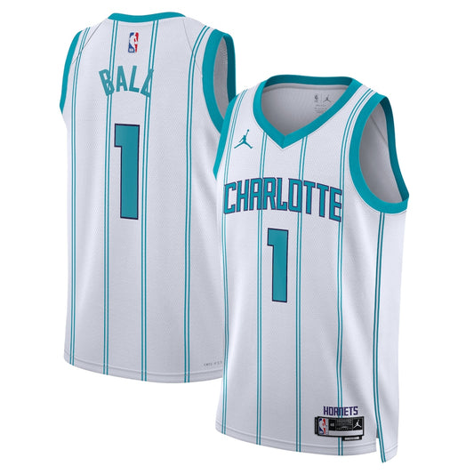 Charlotte Hornets Lamelo Ball NBA jersey front view