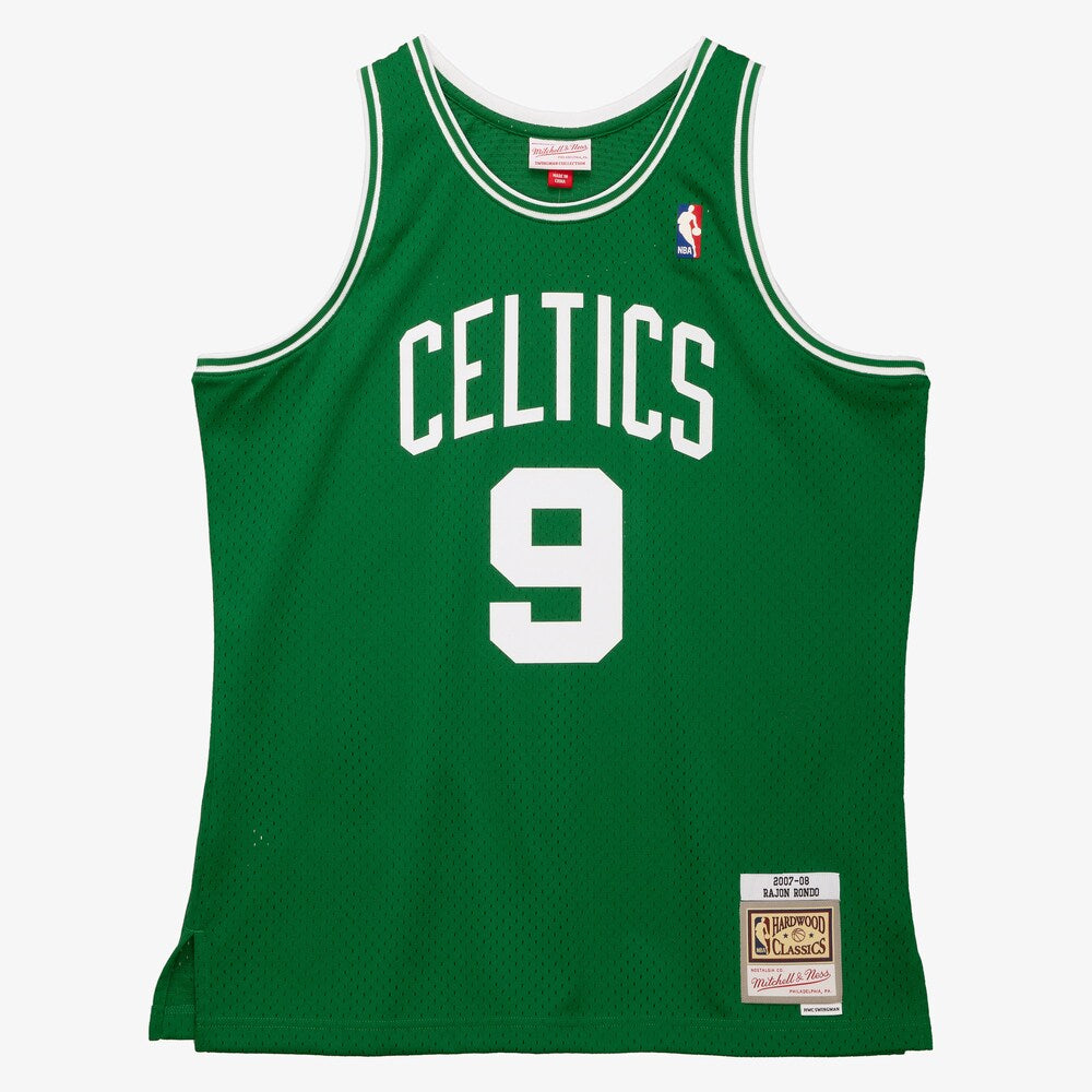 Boston Celtics Rajon Rondo NBA jersey front view