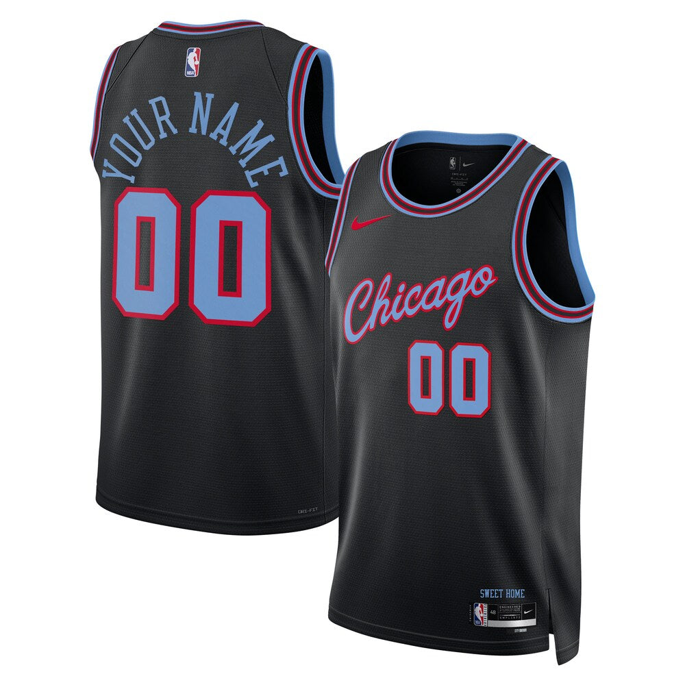 Chicago Bulls NBA jersey front view