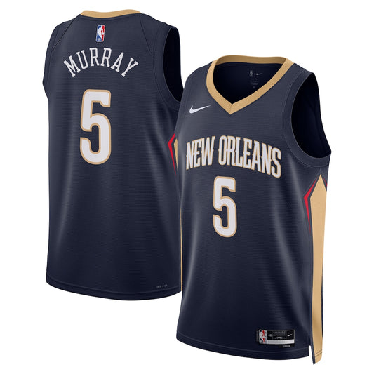 NOP Icon Edition Swingman Jersey -�Navy - Dejounte Murray - Unisex RTJ Basketball 126