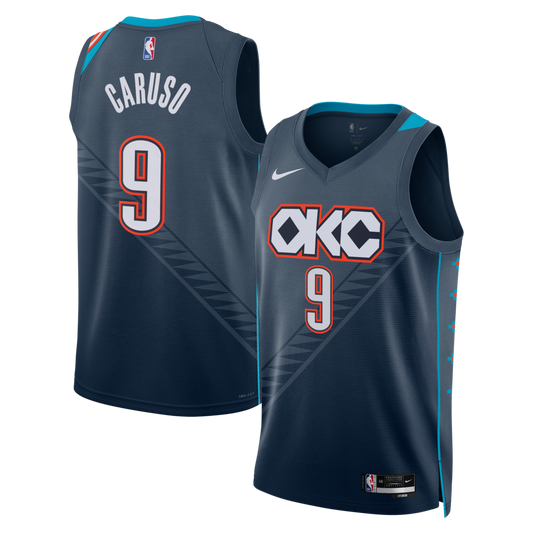 OKC 2025/26 City Edition Swingman Jersey - Gray - Alex Caruso - Unisex RTJ Basketball 271