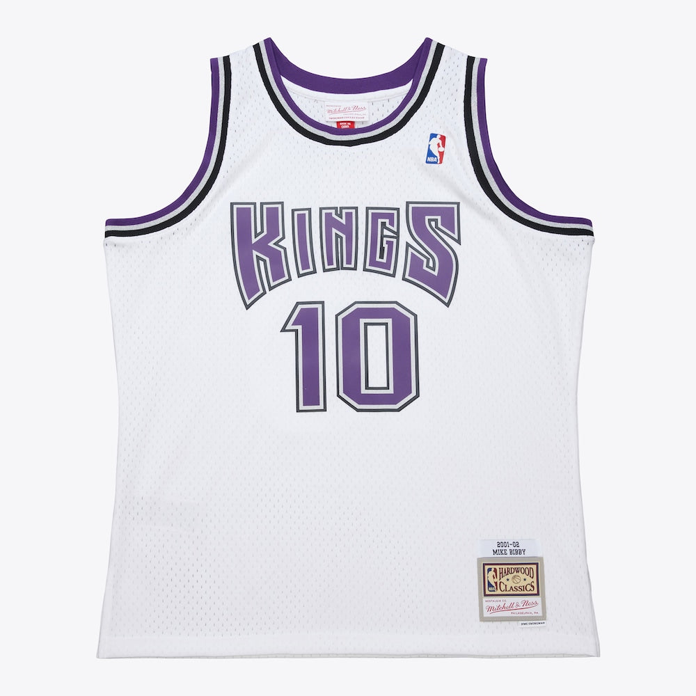 Sacramento Kings Mike Bibby NBA jersey front view