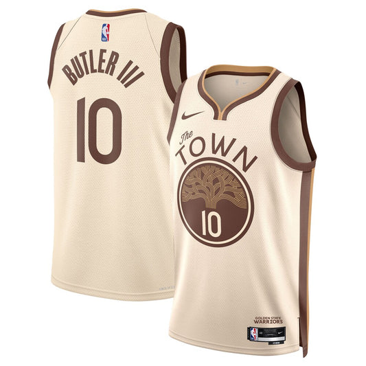 Golden State Warriors Jimmy Butler III NBA jersey front view