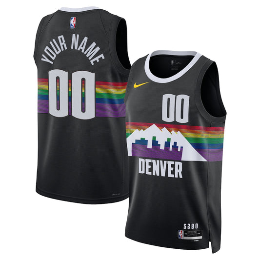 Denver Nuggets NBA jersey front view