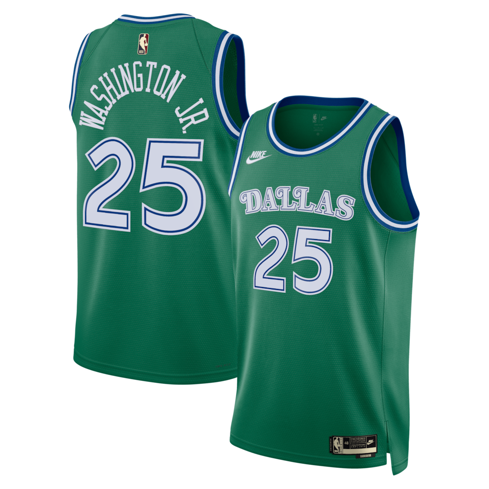 Dallas Mavericks Pj Washington Jr NBA jersey front view