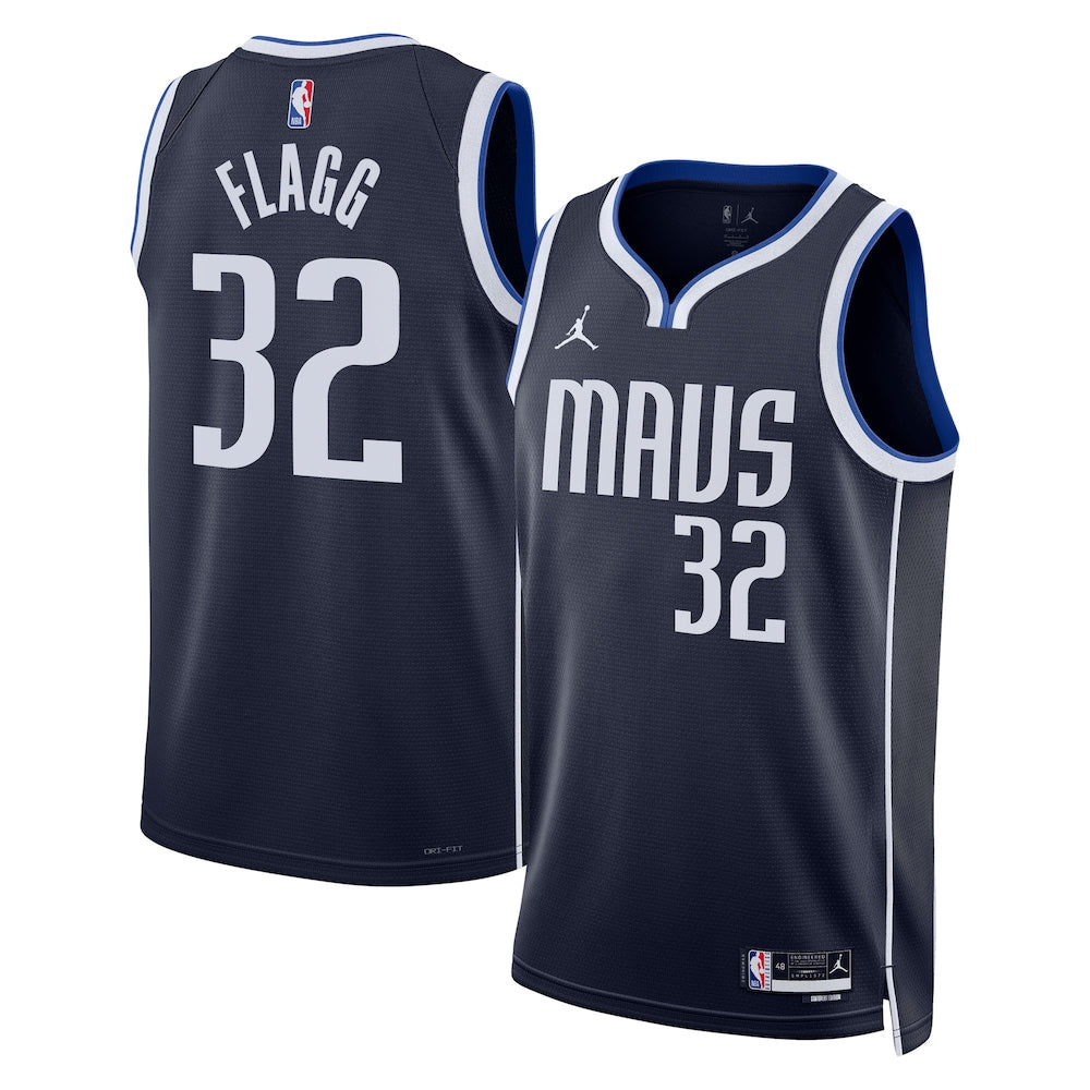 Dallas Mavericks First Round Draft Pick Cooper NBA jersey front view