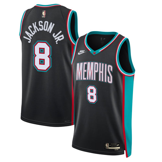 MEM Classic Edition Jersey - Black - Jaren Jackson Jr. - Unisex RTJ Basketball 244