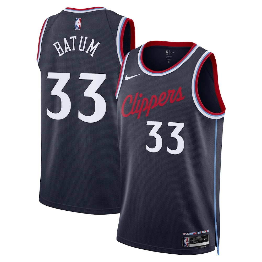 LAC Icon Edition Swingman Jersey - Black - Nicolas Batum - Unisex RTJ Basketball 242