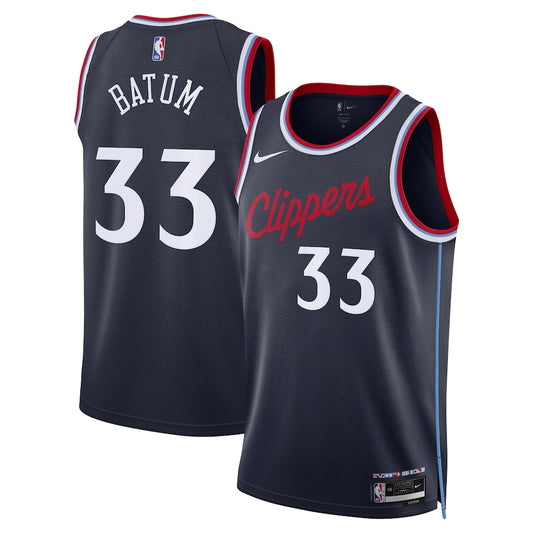 LAC Icon Edition Swingman Jersey - Black - Nicolas Batum - Unisex RTJ Basketball 242