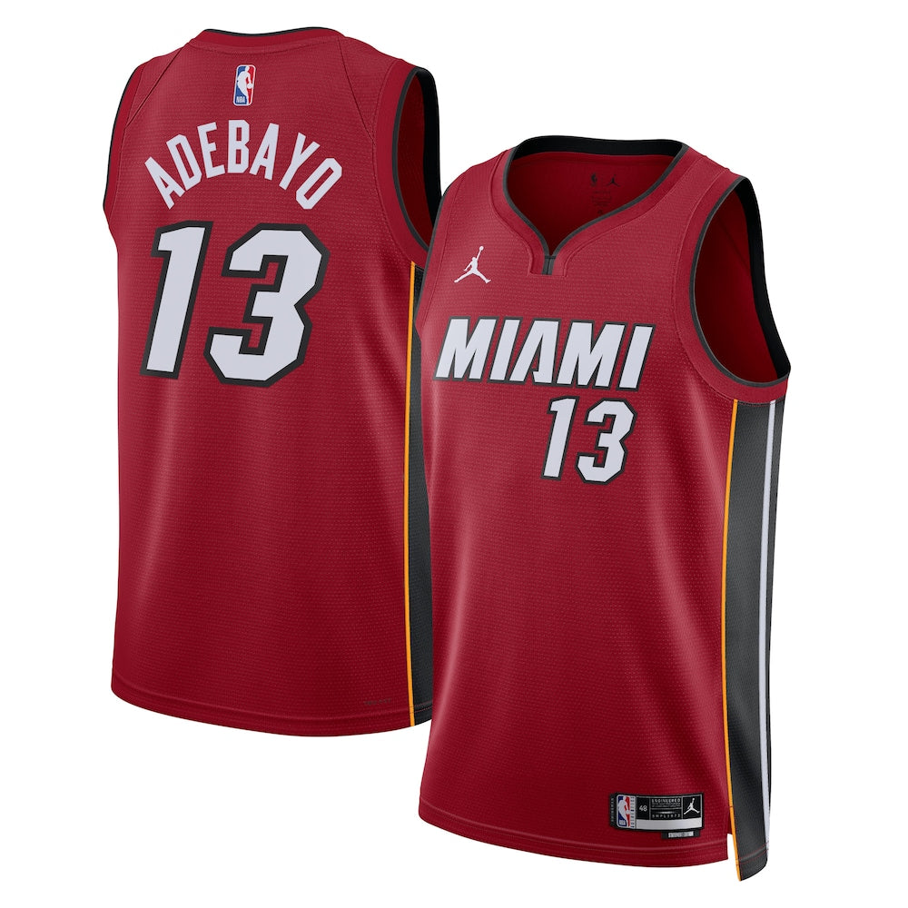 Miami Heat Bam Adebayo NBA jersey front view