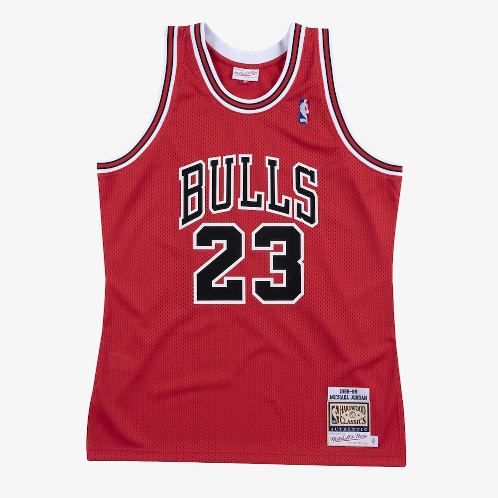 Chicago Bulls Michael NBA jersey front view