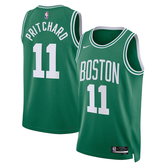 Boston Celtics Payton Pritchard NBA jersey front view
