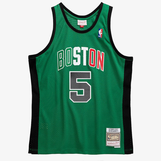 Boston Celtics Kevin Garnett NBA jersey front view