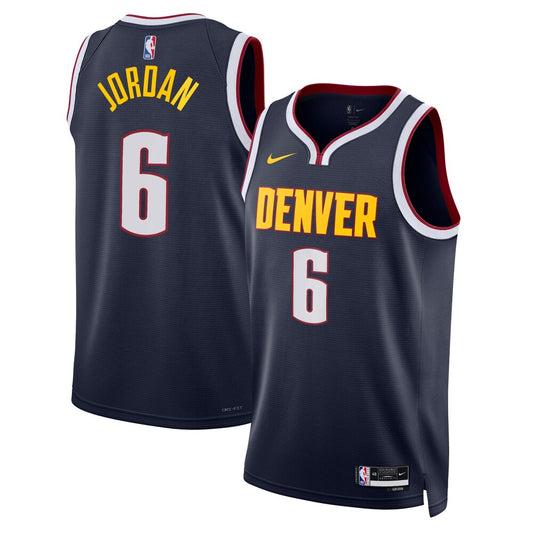 DEN Icon Edition Swingman Jersey - Navy - DeAndre Jordan - Unisex RTJ Basketball 463