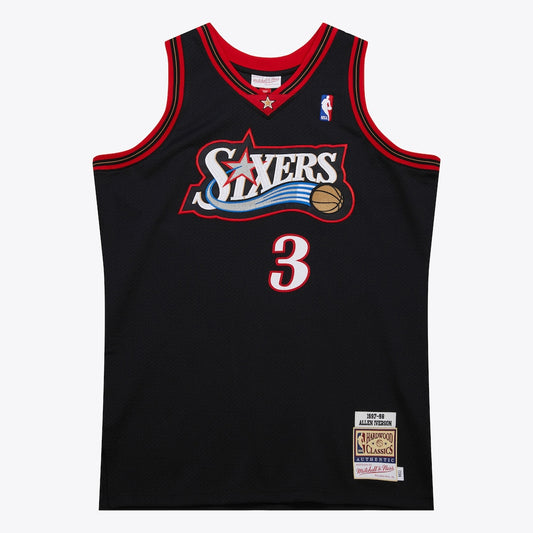 Philadelphia 76ers Allen Iverson NBA jersey front view
