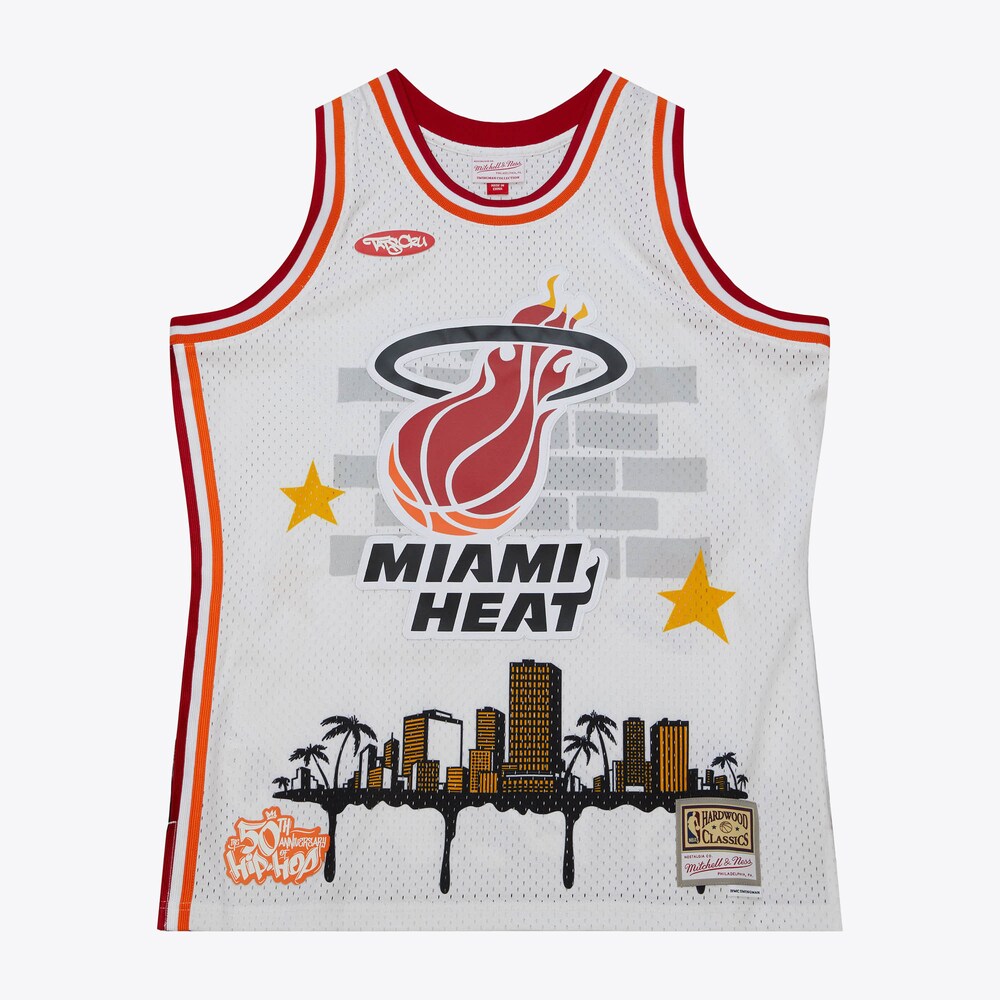 Miami Heat Tats Cru NBA jersey front view