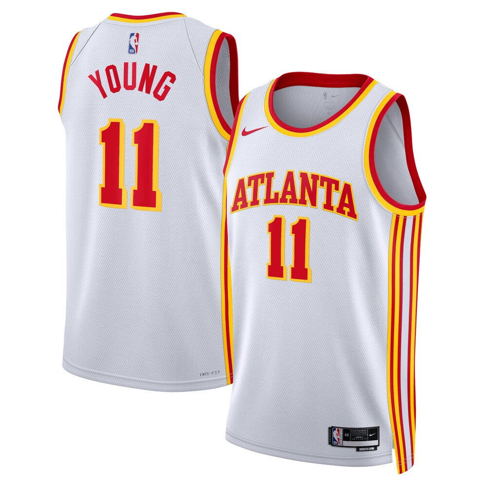 Atlanta Hawks Trae Young NBA jersey front view