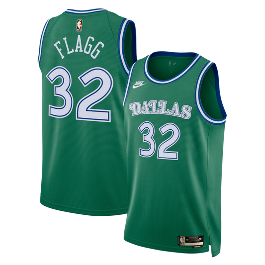 DAL Classic Edition Jersey - Green - Cooper Flagg - Unisex RTJ Basketball 342