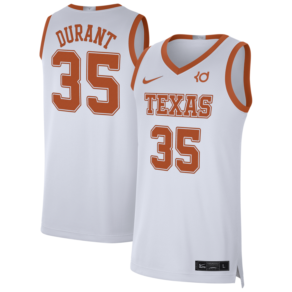 Ncaa Texas Longhorns College Basketball Jersey Kevin Durant Mens - stitched basketball jersey fanwear