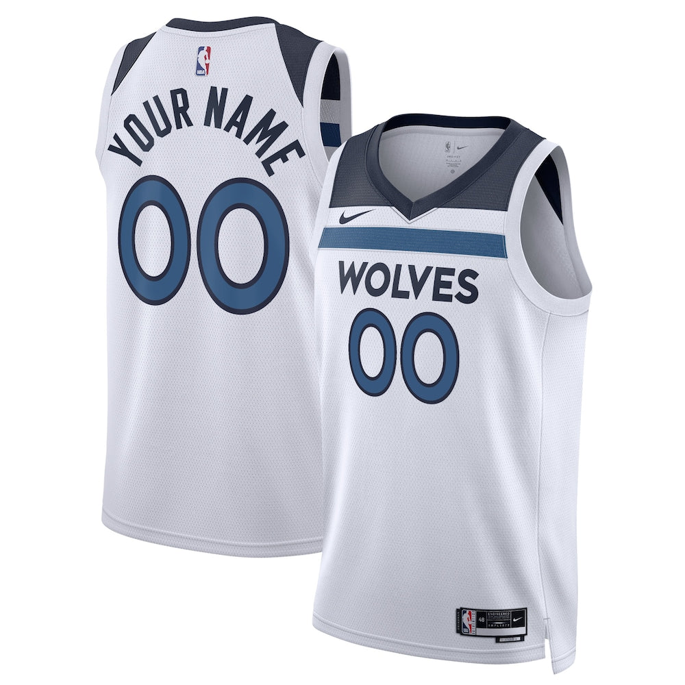 Minnesota Timberwolves Association Swingman Jersey Custom Unisex - stitched basketball jersey fanwear