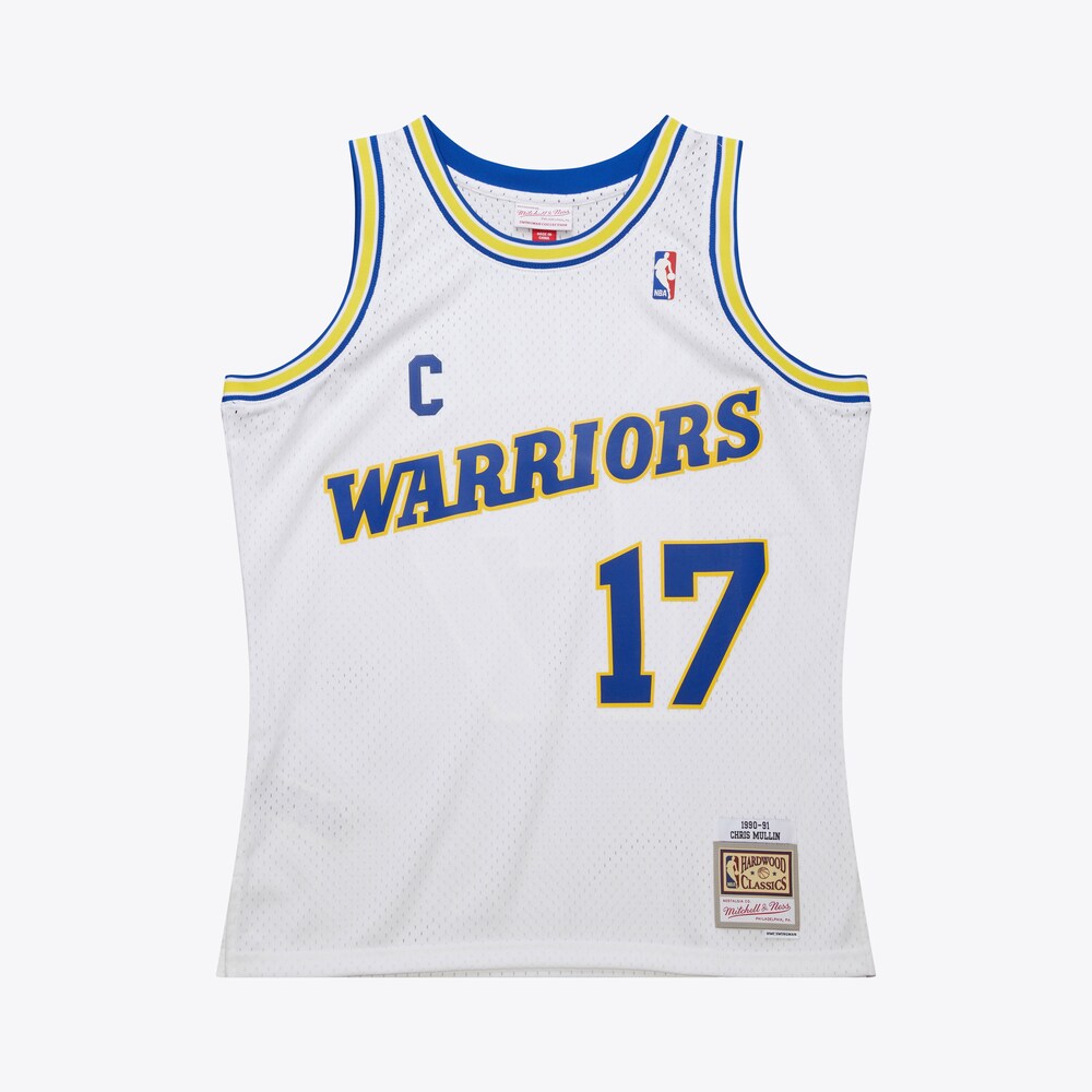 GSW M&N Swingman Jersey 1990 Chris Mullin RTJ Basketball 564