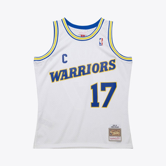 GSW M&N Swingman Jersey 1990 Chris Mullin RTJ Basketball 564