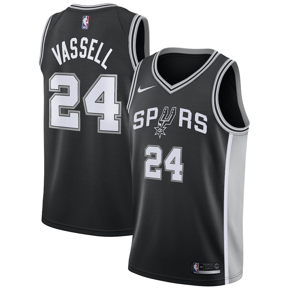 San Antonio Spurs Icon Jersey Devin Vassell Unisex stitched basketball jersey for game day fanwear