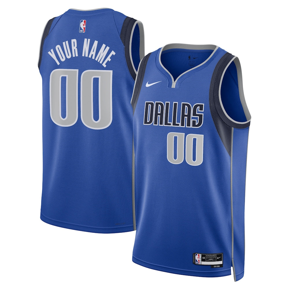Dallas Mavericks Icon Swingman Jersey Custom Unisex stitched basketball jersey for game day fanwear