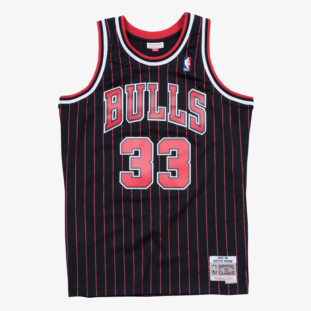 Chicago Bulls Swingman Jersey Alternate Scottie Pippen 1995 stitched basketball jersey for game day fanwear