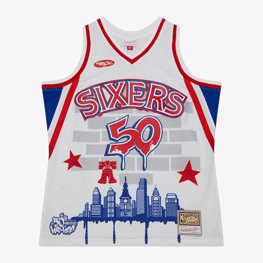 PHI M&N x Tats Cru Jersey RTJ Basketball 552
